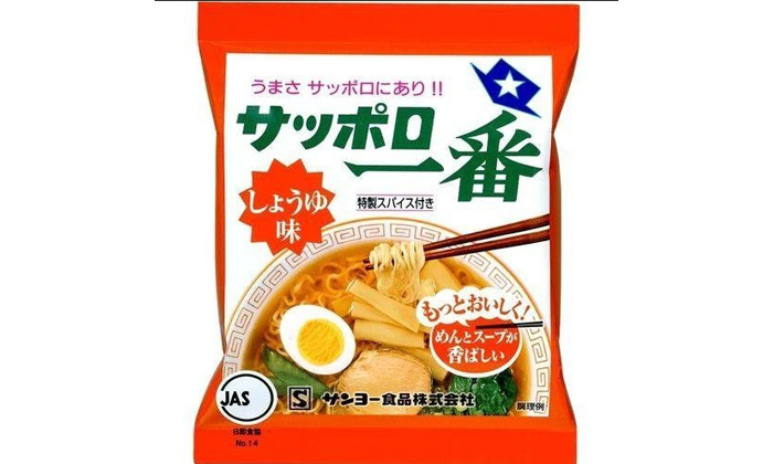 nouilles instantanees Sapporo Ichiban Shoyu Flavor