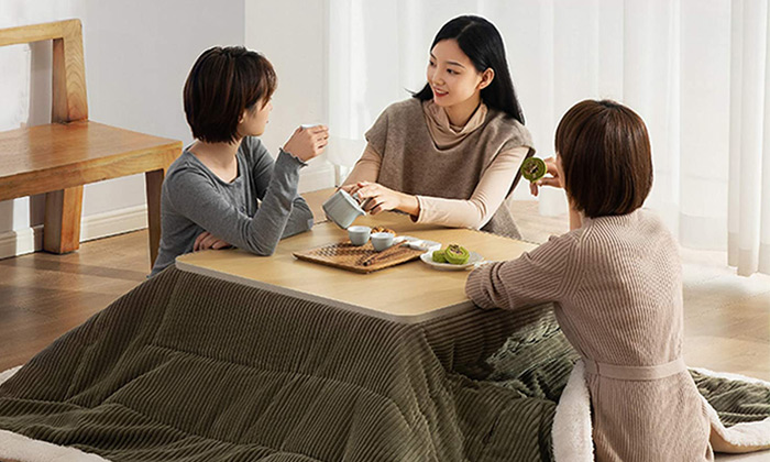 table japonaise kotatsu