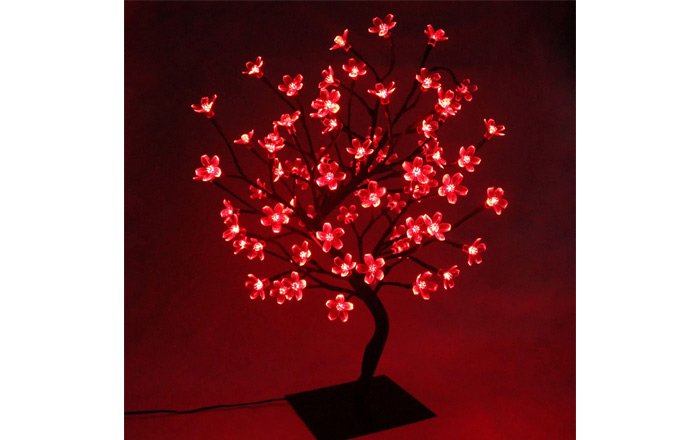 Arbre lumineux décoratif cerisier en fleur