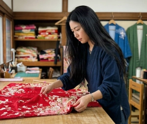portrait Sanae de l'équipe de la boutique Japon Japan Hakken